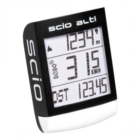 Pro Scio Alti fietscomputer zwart PRCC0013